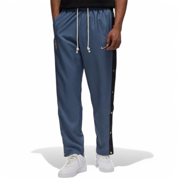 Nike Men's Size XL NBA Tear-Away Basketball Pants Team Warm Ups Blue/Gold NWT - Picture 6 of 13